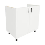 Corp Masca Chiuveta haaus, 2 Usi, Alb, 80 x 50 x 80 cm