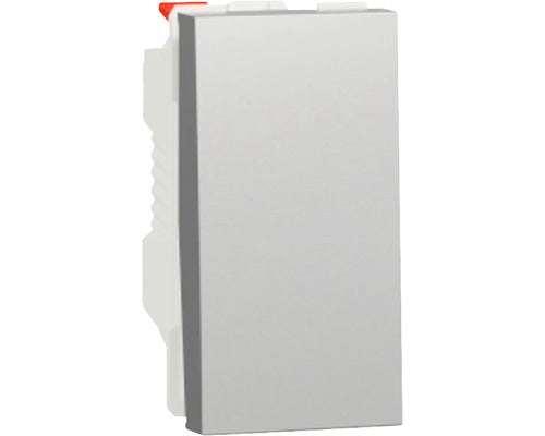 Buton Cu Revenire Schneider Unica, Nuanta Aluminiu
