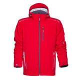 Jacheta de lucru de iarna softshell VISION, culoare rosu, marimea L