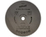 Disc Fierastrau Circular Wolfcraft Ø190x2, 4x16 Mm 100 Dinti