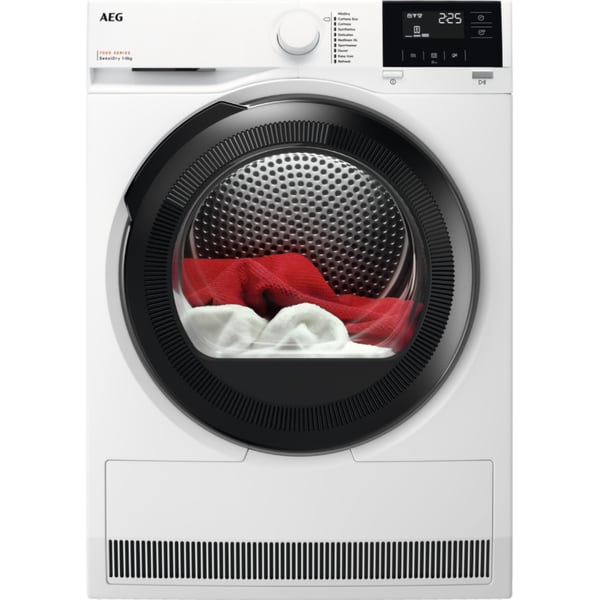 Uscator cu pompa de caldura AEG TR719G4E AbsoluteCare, 9 kg, Wifi, Motor invertor, clasa energetica A++, Alb