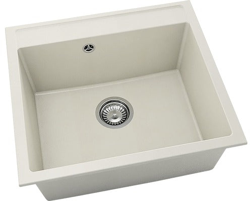 Chiuveta Bucatarie Cu O Cuva Fat Avangard 226 56x51 Cm, Fara Picurator, Fatgranit Beige