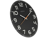 Ceas Perete Nextime Classy Round Negru Ø 30 Cm