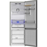 Combina Frigorifica GRUNDIG GKPN6793XD, No Frost, 490 L, H 192 Cm, Clasa D, Dark Inox