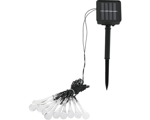 Ghirlanda Solara Z_solar 10 Led-uri Rgb, Lungime 2m