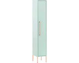 Dulap Baie Asezat Sari 250, 1 Usa, PAL, 25x154,7 cm, Verde Menta