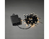 Ghirlanda Luminoasa Konstsmide 40 Led-uri 0, 5 M Cablu Alb Cald