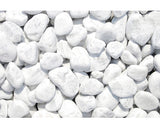 Marmura Rotunjita, Granulatie 40-60 Mm, 25 Kg, Alb