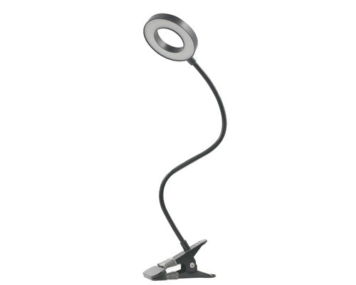 Veioza Cu Led Integrat Flex 8w 790 Lumeni, Lumina Alba 3000-4500-6500k, Negru