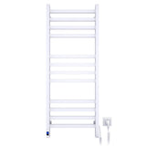 Calorifer Baie PortProsop Electric din Otel NAVIN Avangard 480x1200 digital, conexiune Stanga
