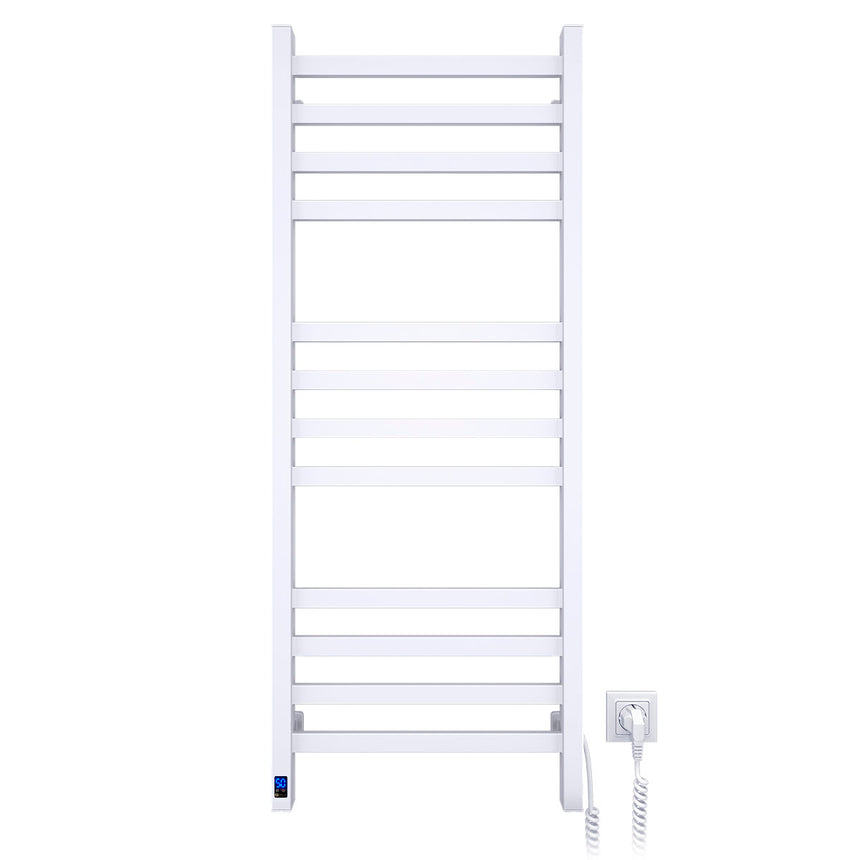 Calorifer Baie PortProsop Electric din Otel NAVIN Avangard 480x1200 digital, conexiune Stanga