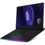 Laptop Gaming MSI GE66 Raider 12UGS-287XRO, Intel Core i7-12700H pana la 4.7 GHz, 15.6" QHD, 16GB, SSD 1TB, NVIDIA GeForce RTX 3070 Ti 8GB, Free Dos, Negru