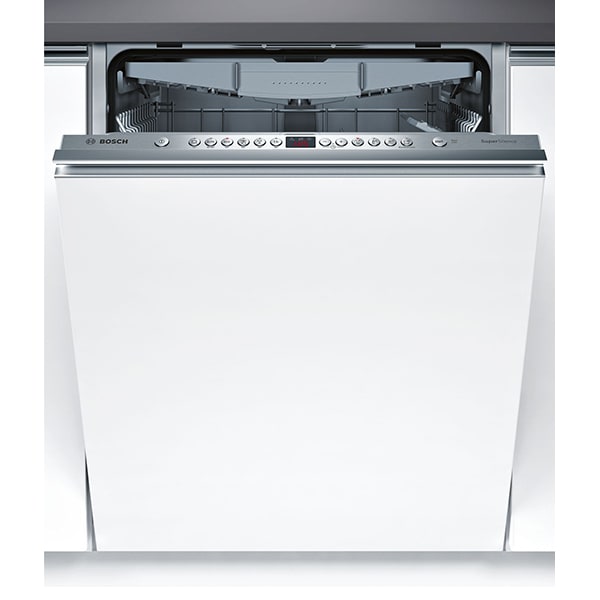 Masina de spalat vase incorporabila BOSCH SMV46KX55E, 13 seturi, 6 programe, 60cm, Clasa E, Alb
