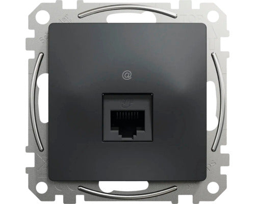 Priza Date Rj45 Simpla Schneider Sedna Design Cat6 Utp, Antracit
