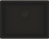 Chiuveta Bucatarie cu o Cuva Franke MRG 210/110-52 52x40 cm, Fara Picurator, Montare sub Blat, Fragranite Negru Mat