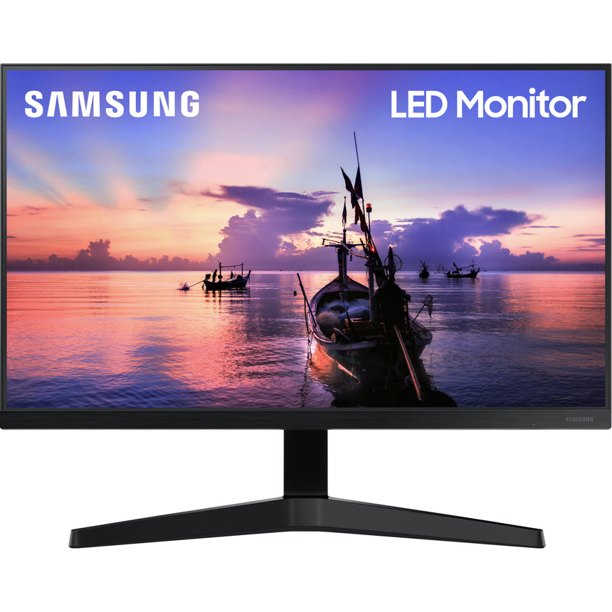 Monitor LED IPS Samsung 23.8", Full HD, HDMI, FreeSync, Vesa, Negru, LF24T350FHRXEN