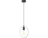 Pendul Bedington E27 Max. 1x60w, Forma Rotunda, Negru