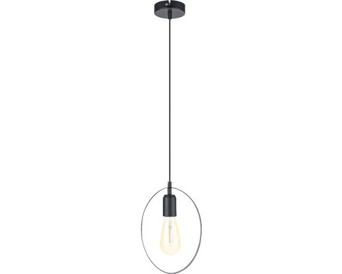 Pendul Bedington E27 Max. 1x60w, Forma Rotunda, Negru