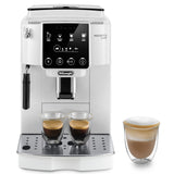 Espressor automat De'Longhi Magnifica Start ECAM 220.20.W, 1450 W, 5 tipuri de bauturi, 15 bari, Sistem de spumare manual, Alb