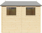 Casuta De Gradina Blockhaus Xl 19 Mm Cu Podea 244x239 Cm, Lemn