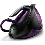 Statie de calcat PHILIPS PerfectCare Elite Plus GC9675/80, 2700W, 550g/min, 1.8l, talpa T-ionicGlide, Negru-Mov
