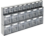 Cutie Organizator Industrial 60x30, 3x7, 5mm Transparenta