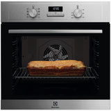 Cuptor incorporabil Electrolux EOF3F00X, Electric, 72 l, Autocuratare catalitica, SurroundCook, Timer cu display electronic, Grill, Clasa A, Inox antiamprenta