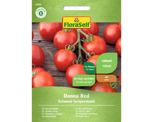 Seminte Legume Floraself Rosii Cherry Donna Red F1