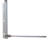 Brat Cu Arc Ibfm 186x175 Mm, Aluminiu, Pentru Inchidere Usa/poarta