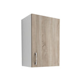 Corp Superior haaus Karo, 1 Usa, Stejar Sonoma Inchis/Alb, 40 x 30 x 60 cm