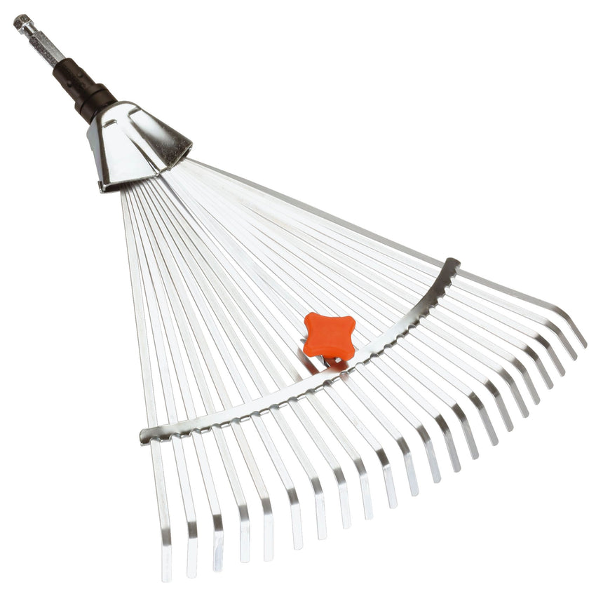 Grebla metalica Gardena reglabila pentru frunze, 50cm, Otel