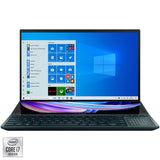 Laptop ultraportabil ASUS ZenBook Pro Duo 15 OLED UX582LR cu procesor Intel® Core™ i7-10870H pana la 5.00 GHz, 15.6", 4K, UHD, 16GB, 1TB SSD, NVIDIA® GeForce® RTX 3070 8GB, Windows 10 Pro, Celestial Blue