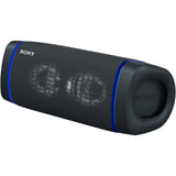 Boxa portabila Sony SRS-XB33B, Extra Bass, Efect de lumini, Rezistenta la apa IP67, Bluetooth 5.0, NFC, Autonomie 24 ore, Microfon, USB Type-C, Negru