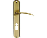 Manere Cu Sild Usa Interior Verofer Vieneta 72/235 Mm, Pentru Cheie Bb, Alama Grafiata