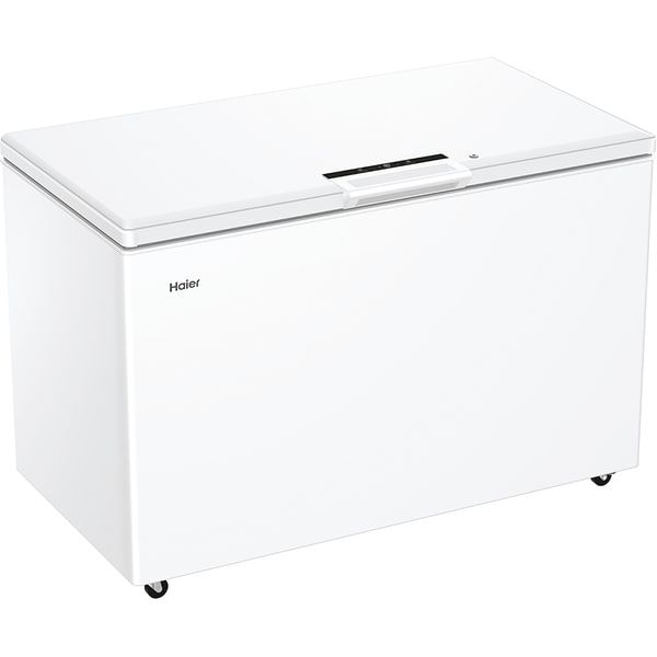 Lada frigorifica Haier HCE420E, Low Frost, 418 l, H 89 cm, Clasa E, alb