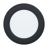 Spot incastrat EGLO FUEVA 5 99143, LED 5.5W 650lm 3000K IP20, Negru