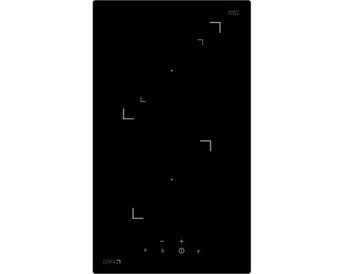 Plita Electrica Vitroceramica Centa Sarin 30 Fara Rama, 2 Zone Gatit, Putere 2, 9 Kw, 30x52 Cm
