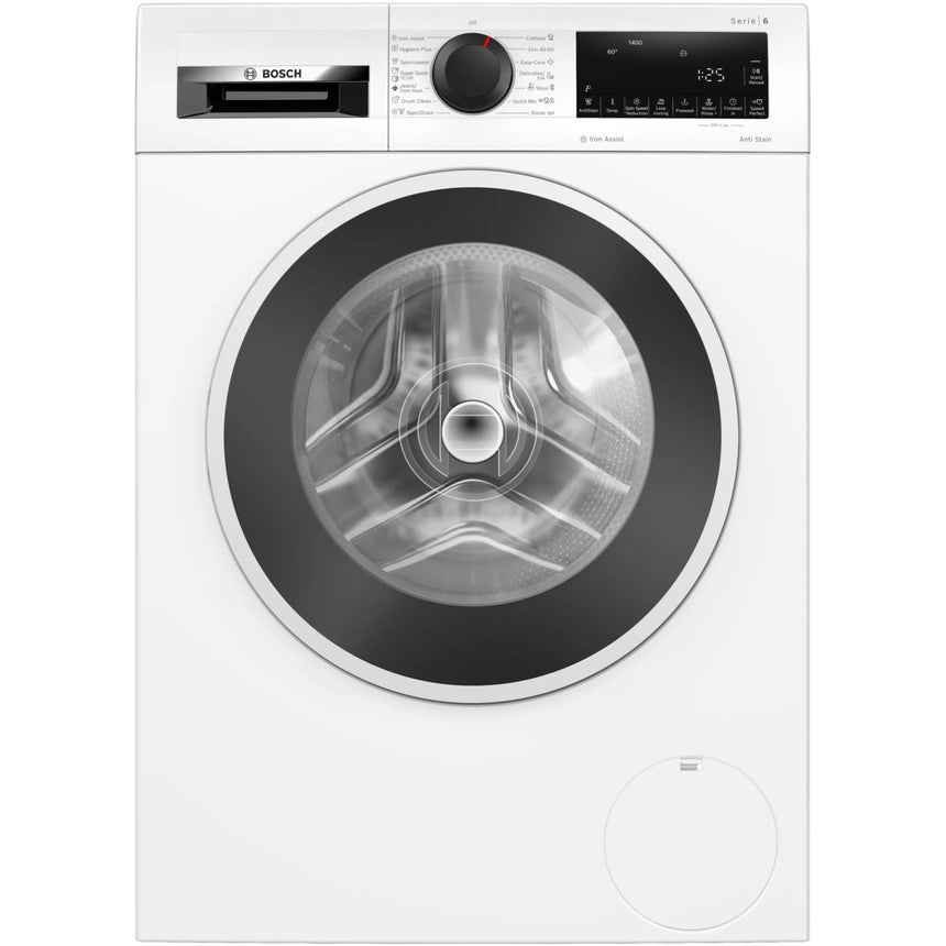 Masina de spalat rufe Bosch WGG244Z2BY, 9 kg, 1400 rpm, Motor EcoSilence Drive, Iron Assist, Anti Stain, Speed Perfect, Clasa A, 60 cm, Alb