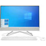 Sistem PC All in One HP Pavilion 24-dp0001nq, Intel Core i5-1035G1 pana la 3.6GHz, 23.8" Full HD, 8GB, SSD 256GB, Intel UHD Graphics, Windows 10 Home, Argintiu