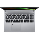 Laptop ACER Aspire 5 A515-45-R9QZ, AMD Ryzen 3 5300U pana la 3.8GHz, 15.6" Full, 8GB, SSD 256GB, AMD Radeon Graphics, Free Dos, Argintiu