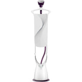 Aparat de calcat vertical cu abur Philips ComfortTouch GC557/30, 1.8 l, 2000 W, 5 setari abur, Jet de abur continuu, FlexHead, Placa StyleBoard, Alb/Violet