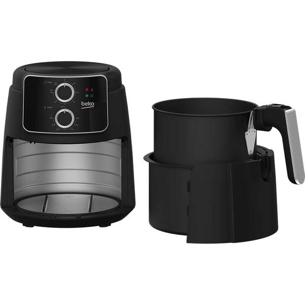 Friteuza cu Aer Cald BEKO FRL2242B, 3.9kg, 1500W, Negru-Argintiu
