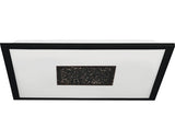 Plafoniera 44, 5x44, 5 Cm, Alb/negru