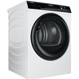 Uscator de rufe Haier HD80-A2939-S, Pompa de caldura, 8 kg, 15 programe, Clasa E, iRefresh, Program Hygienic, Alb