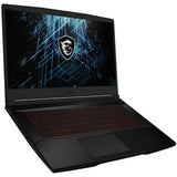 Laptop Gaming MSI Thin GF63 12VF-640XRO, Intel Core i7-12650H pana la 4.7GHz, 15.6" FHD, 16GB, SSD 512GB, NVIDIA GeForce RTX 4060 8GB, Free DOS, Negru