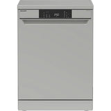 Masina de spalat vase SHARP QW-NA1CF47ES-EU, 13 seturi, 4 programe, Clasa E, Argintiu