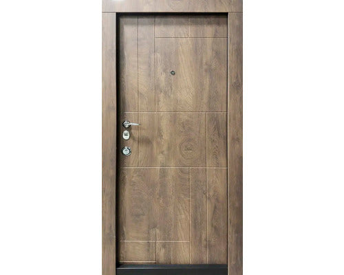 Usa De Intrare Metalica Pentru Interior Ap Braun 86x202 Cm Stanga