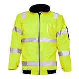 Jacheta de lucru reflectorizanta 2 in 1 HOWARD, culoare galben, marimea L