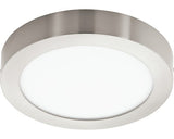 Plafoniera Eglo Crosslink 21w 2700 Lumeni, Lumina Rgb, Ø300 Mm, Nichel Mat