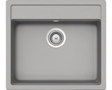 Chiuveta granit Schock Nemo N-100 Croma Cristalite 570 x 510 mm, adancime cuva 180 mm, universala, montare pe blat